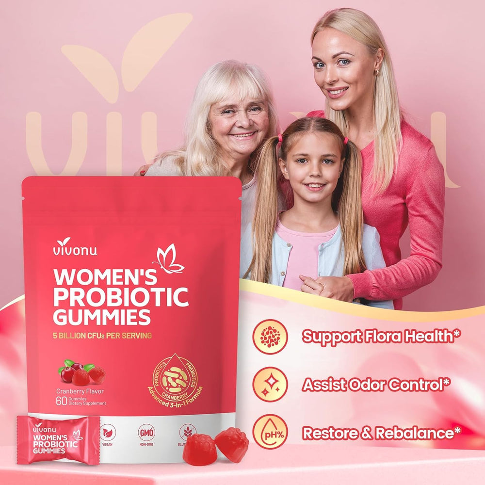 VivoNu Probiotics Gummies in hand for your daily routine