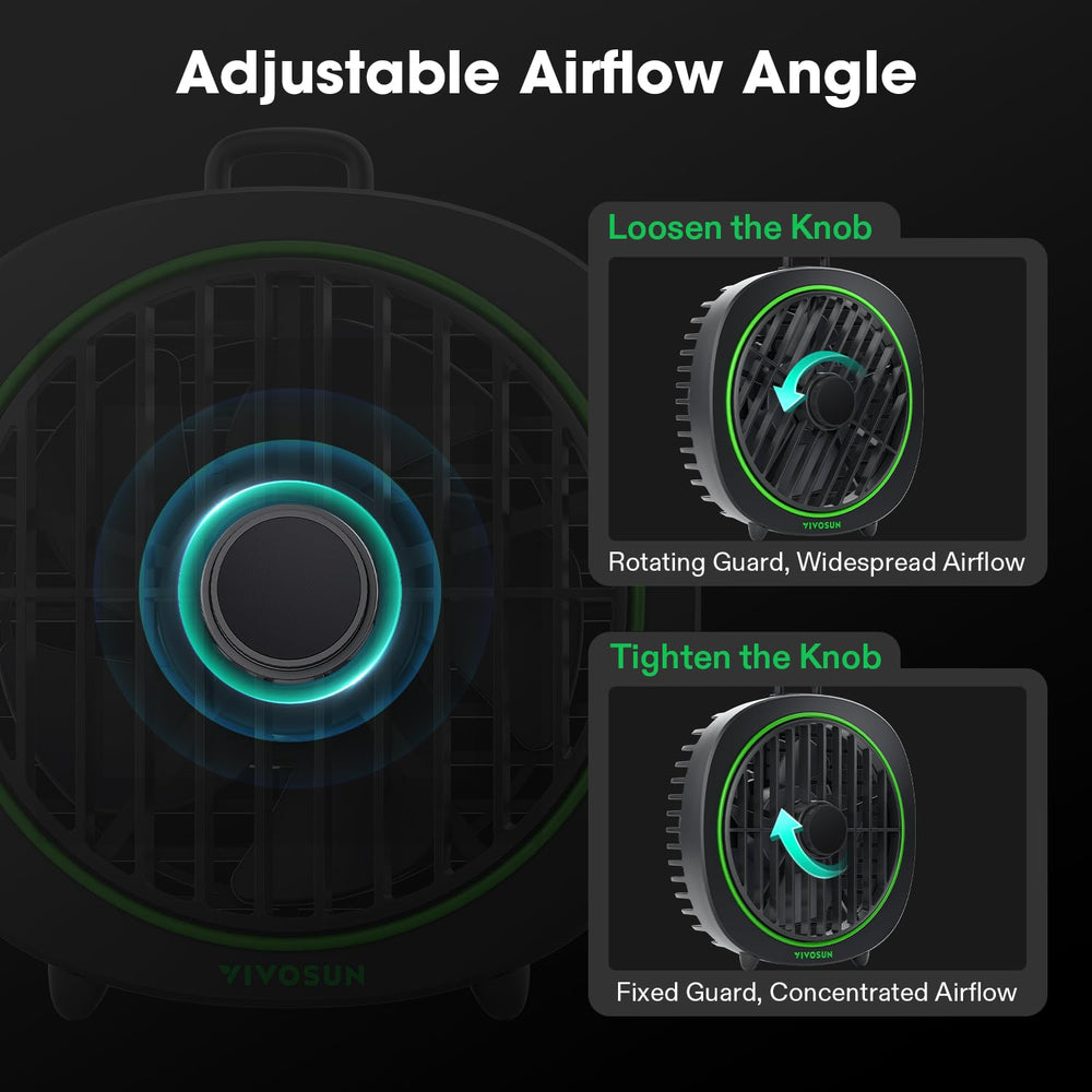 VIVOSUN AeroWave D4 detachable hook enables secure tent pole attachment.