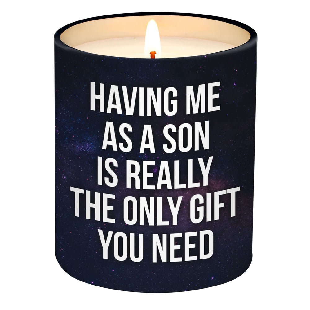 VIWIX lemongrass candle in a gift-ready box boosts cozy holiday moments.