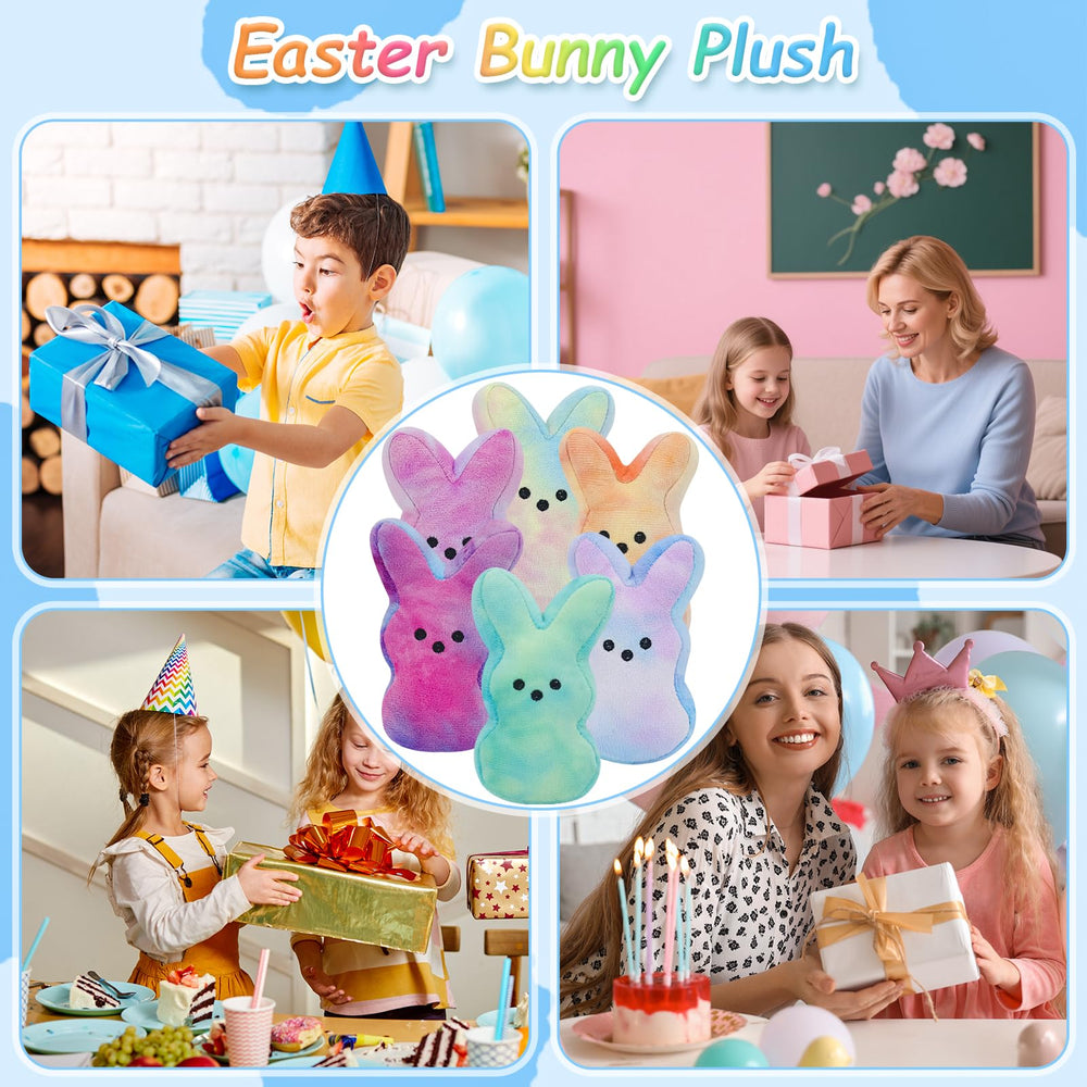 Vizethru soft plush fabric bunny offers safe, cuddly play for kids.
