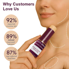 VKSpoa lips-nasolabial balm stick moisturizes and smooths contours