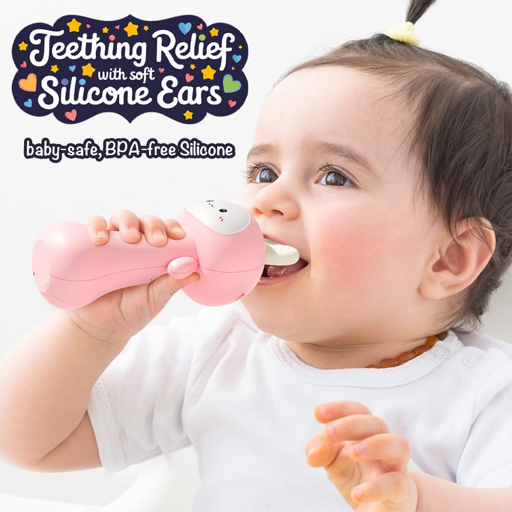 VKTEN Bunny Night Light and Lullabies provide comforting bedtime companionship.