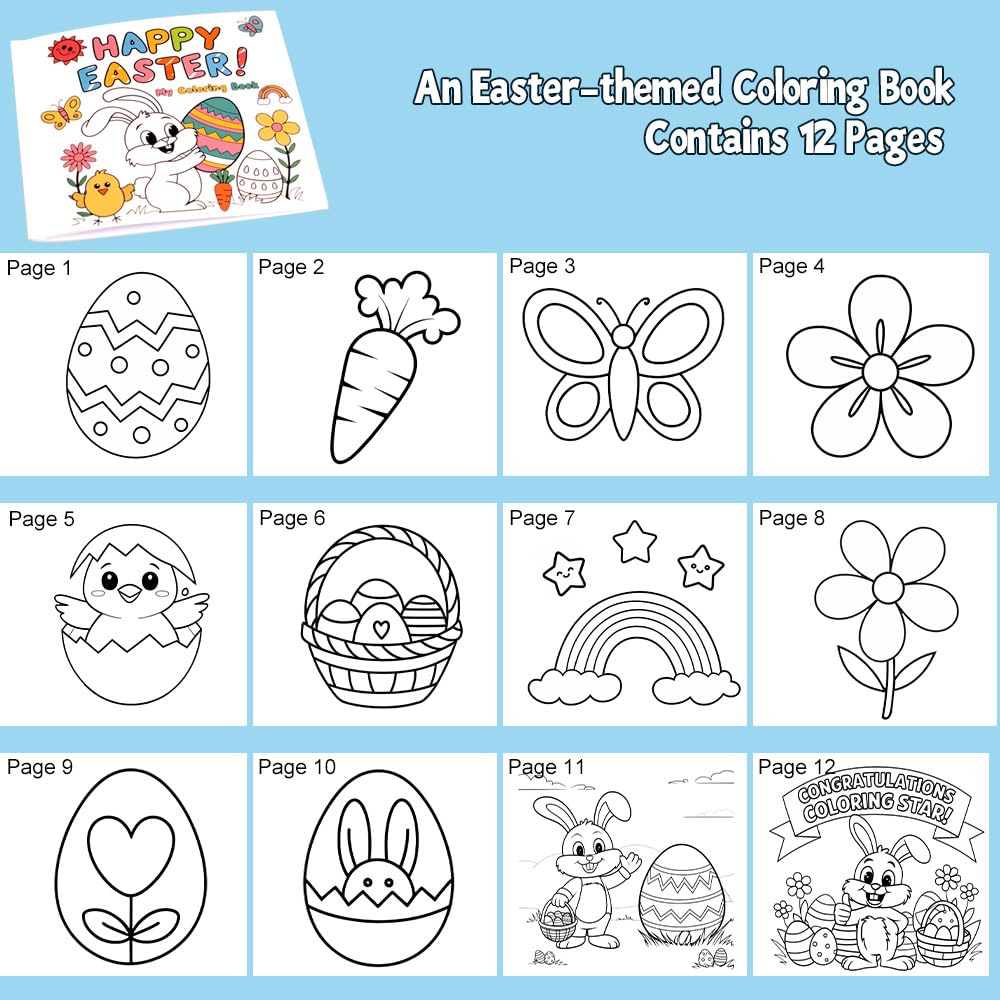 VKTEN durable break-resistant crayons withstand drops during playtime