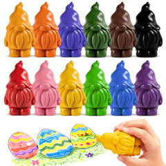 VKTEN Easter gnome crayons pack in a sealed box, perfect Easter basket filler.