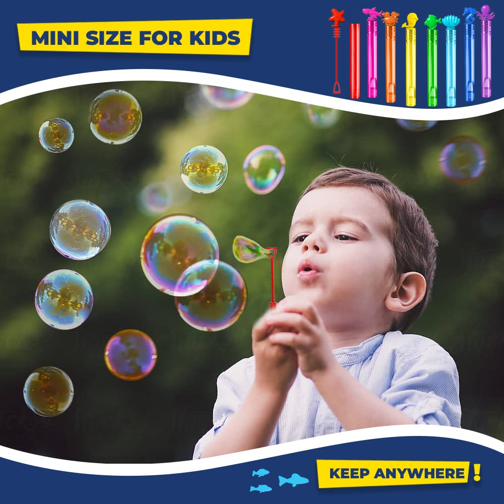 VKTEN sea mini bubble wand crab design, fun classroom reward or gift.