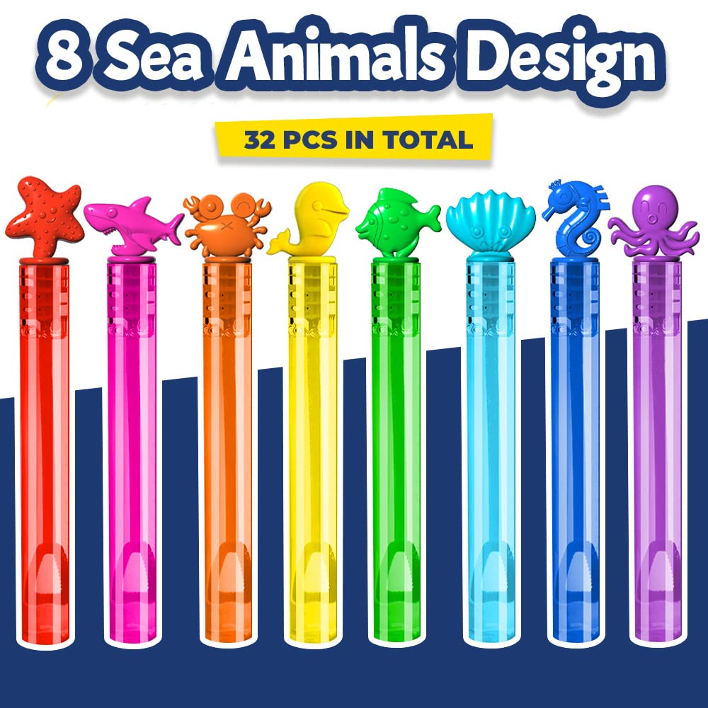 VKTEN sea mini bubble wand featuring shark design, perfect for outdoor play.