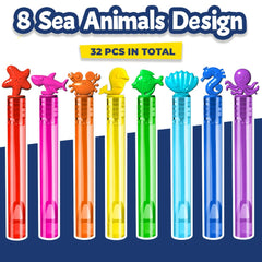 VKTEN sea mini bubble wand featuring shark design, perfect for outdoor play.
