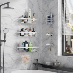 Veken small caddy for accessories, compact storage in the bathroom