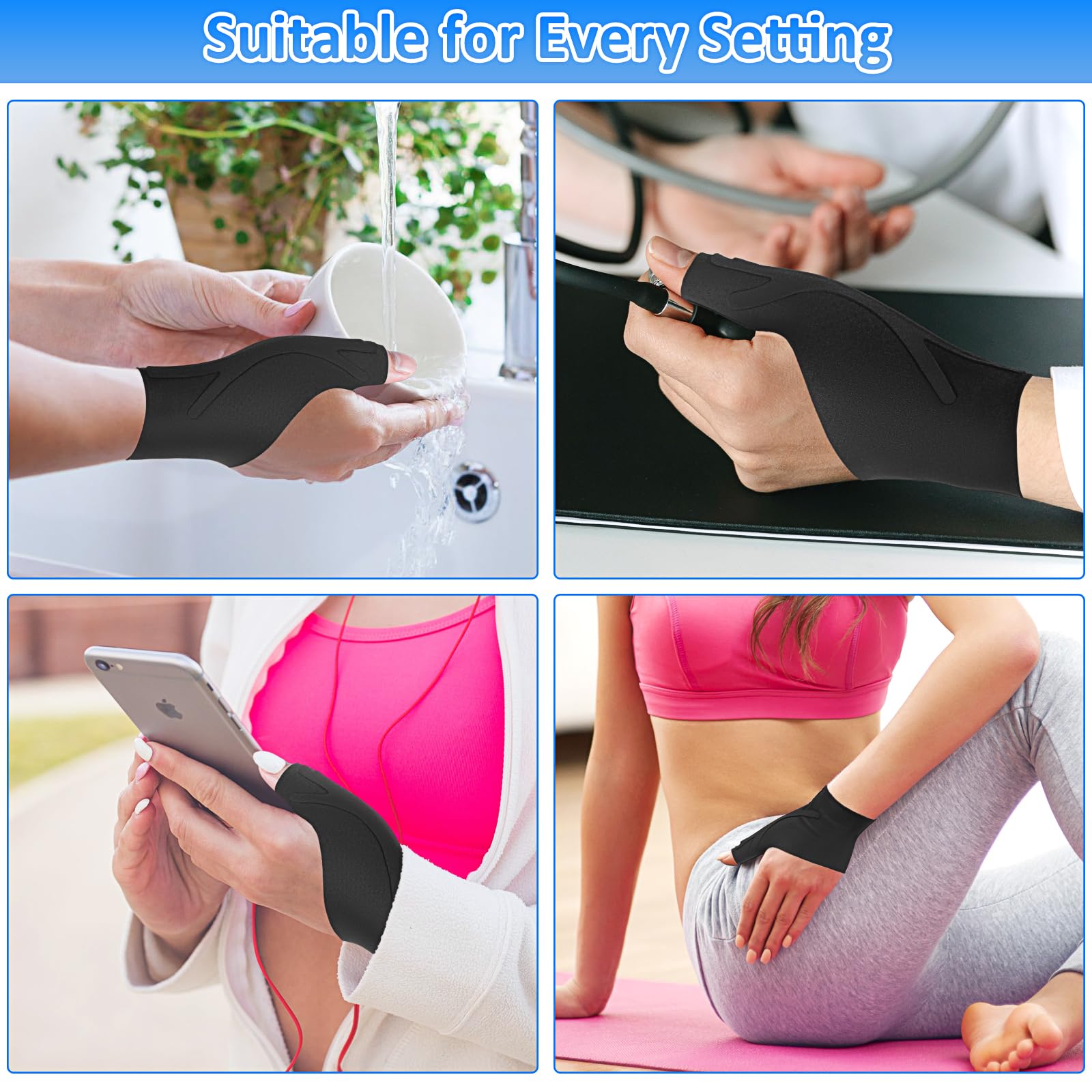 VMINZP Stabilization for sleep and daily activities with comfortable support