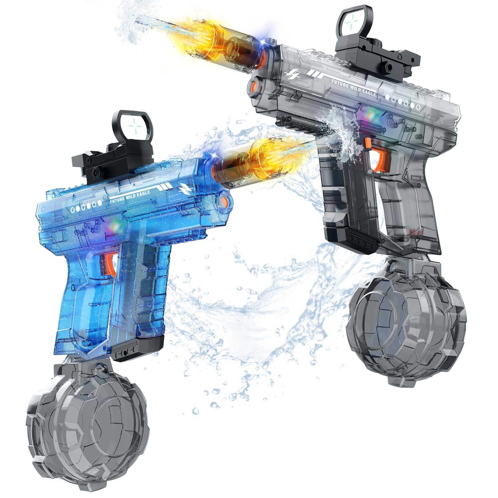 Vmiya electric water gun with light-up muzzle for epic outdoor battles.