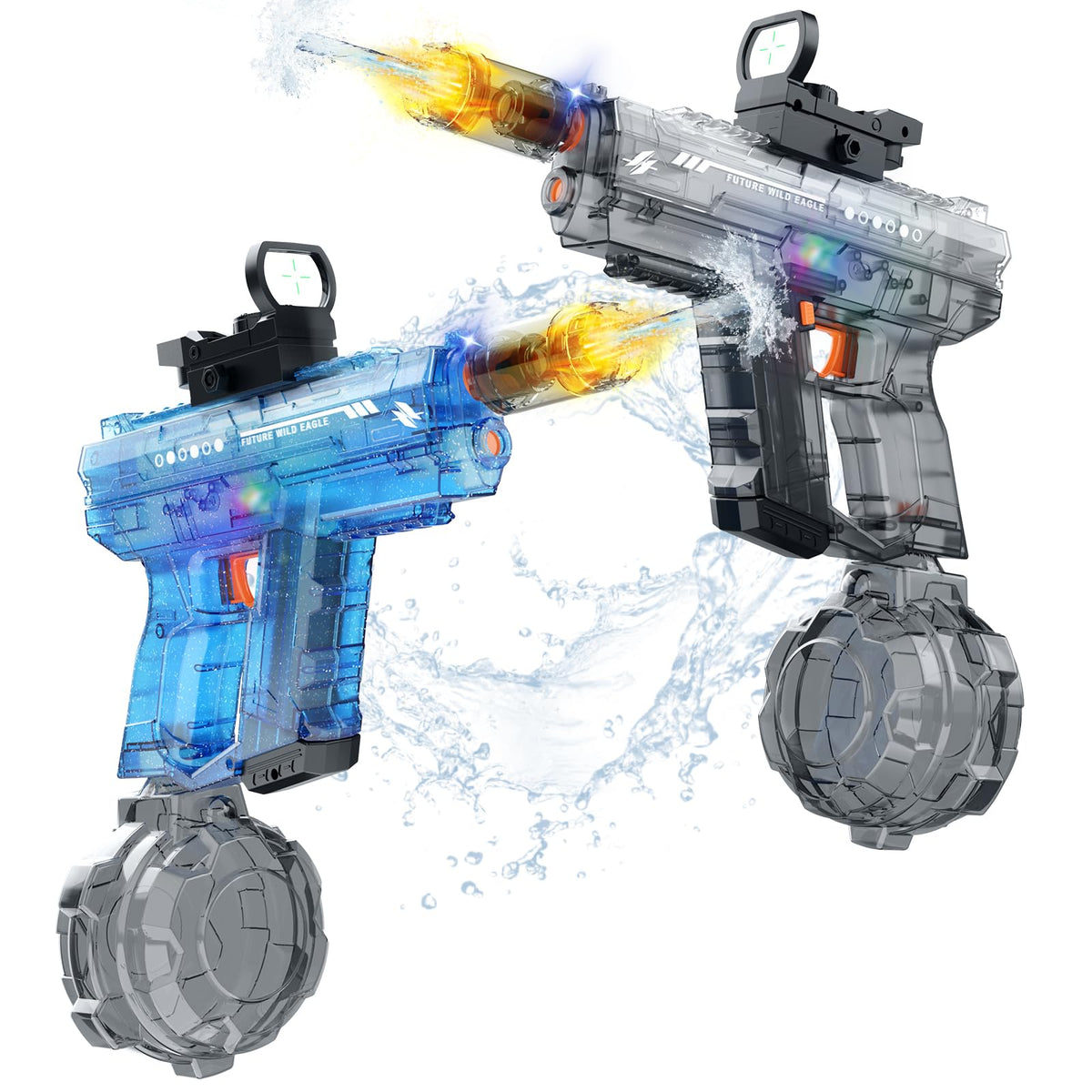 Vmiya electric water gun with light-up muzzle for epic outdoor battles.