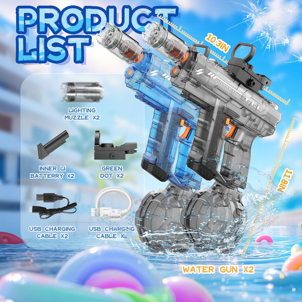 Vmiya summer gift water gun ideal for pool, beach, or patio parties.