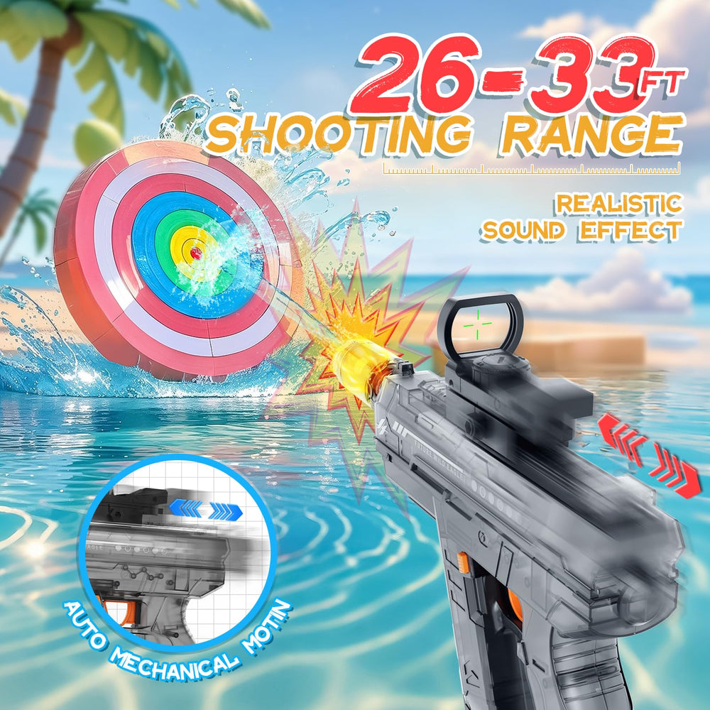 Vmiya water gun automatic-fill for quick reloading during games.