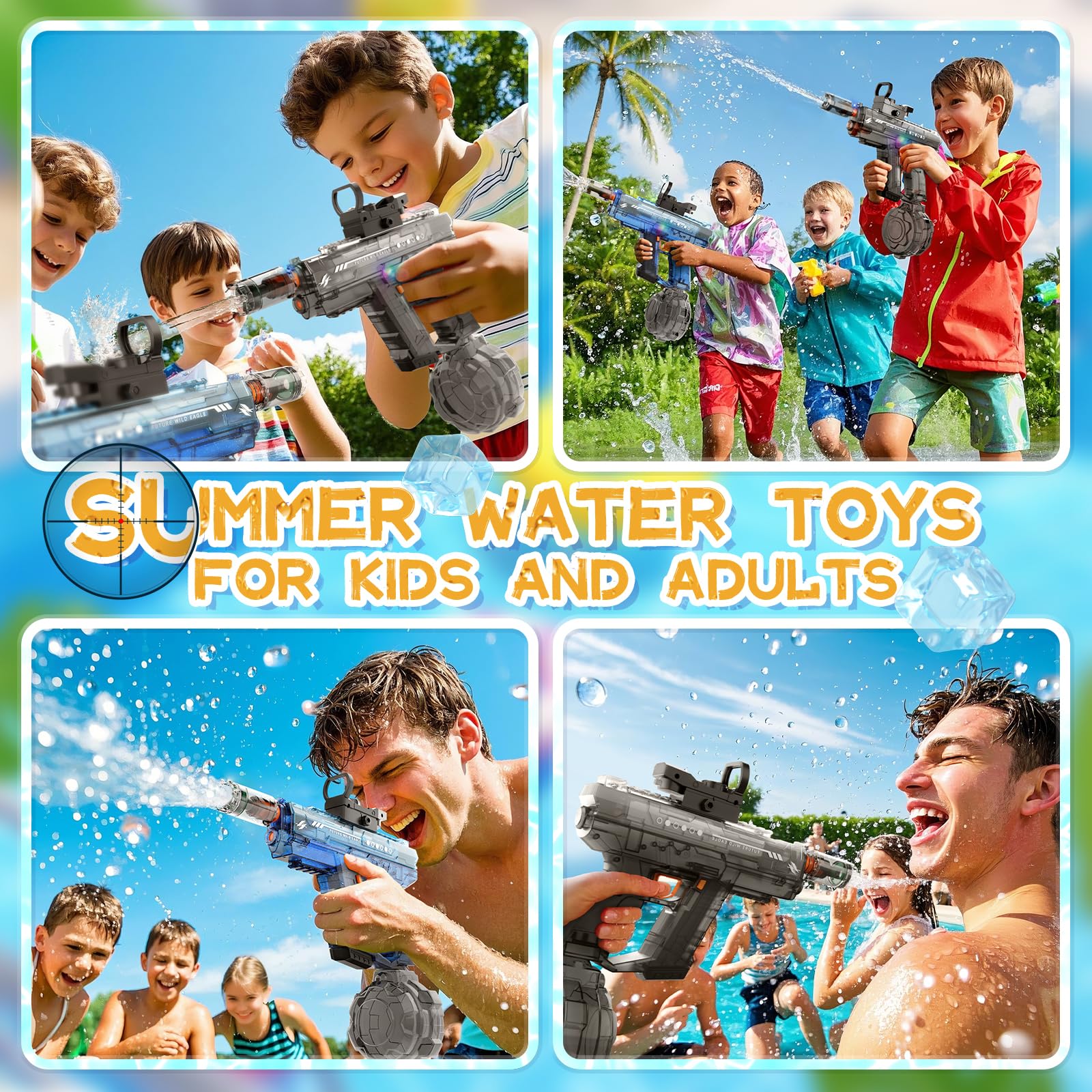 Vmiya electric water gun with cool lights and sounds.