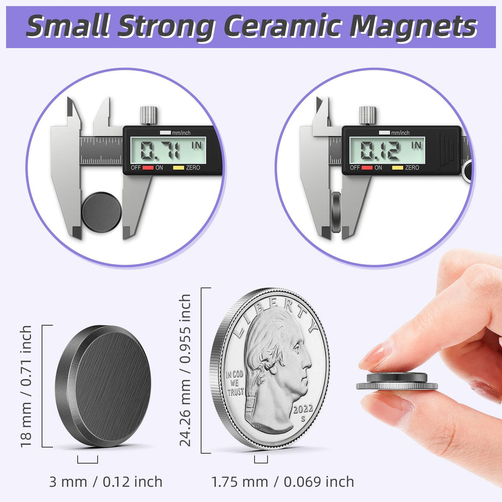 VNDUEEY crafts and office magnets suitable for multiple surfaces and projects.