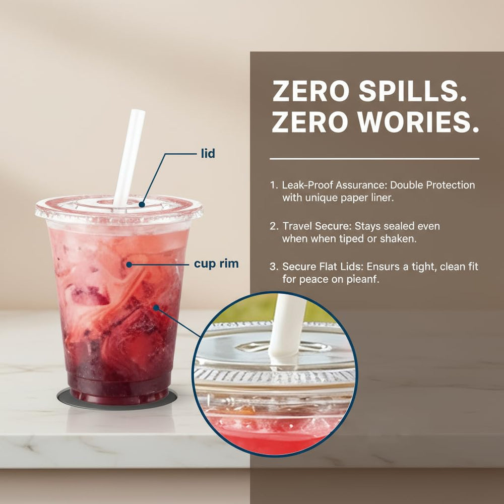 Voatree BPA-free cups designed for hot and cold drinks with clear visibility