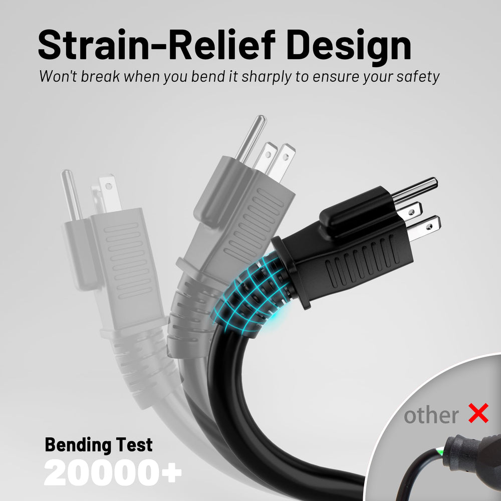 Vockjour extension cord suitable for patios and workshops.
