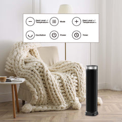 VOCRS compact 24-inch design fits neatly in bedrooms, offices, or desks.
