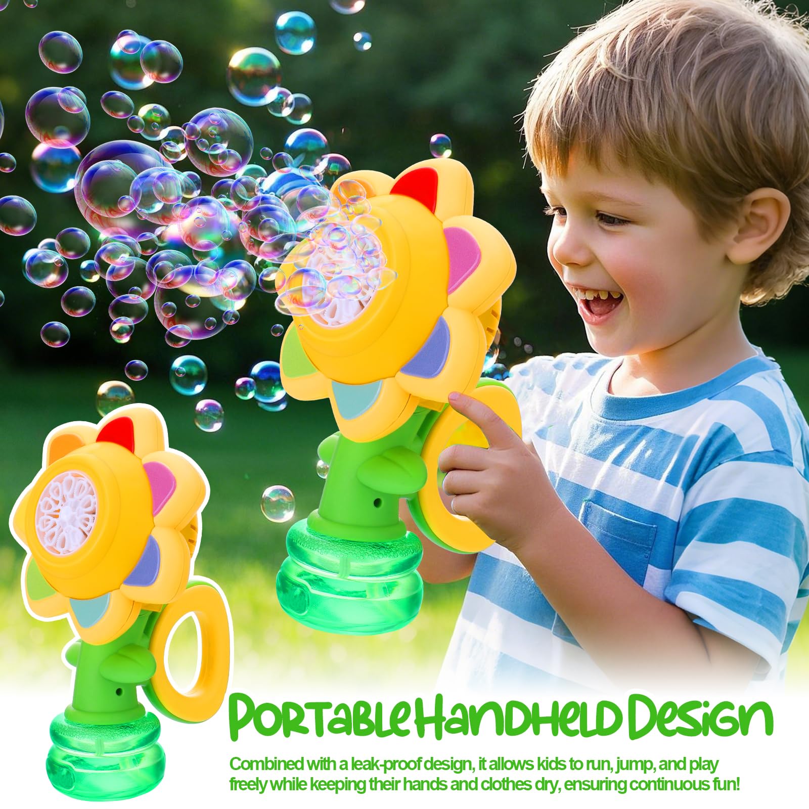 Vodolo non-slip grip and one-button design enables easy use by children.