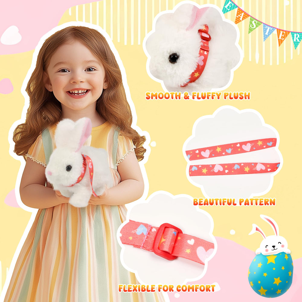 Voichic Bunby chewing movement simulation mimics natural bunny chewing cues.