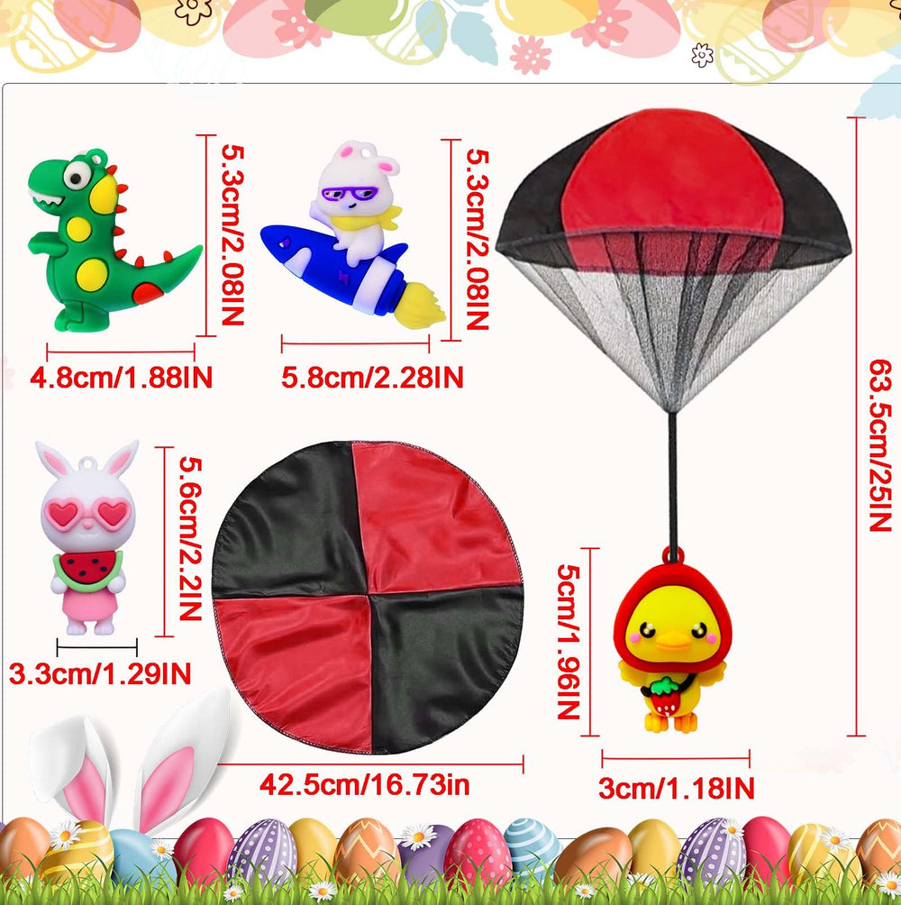 Voiiake dinosaur parachute egg toy supports active play and party favors