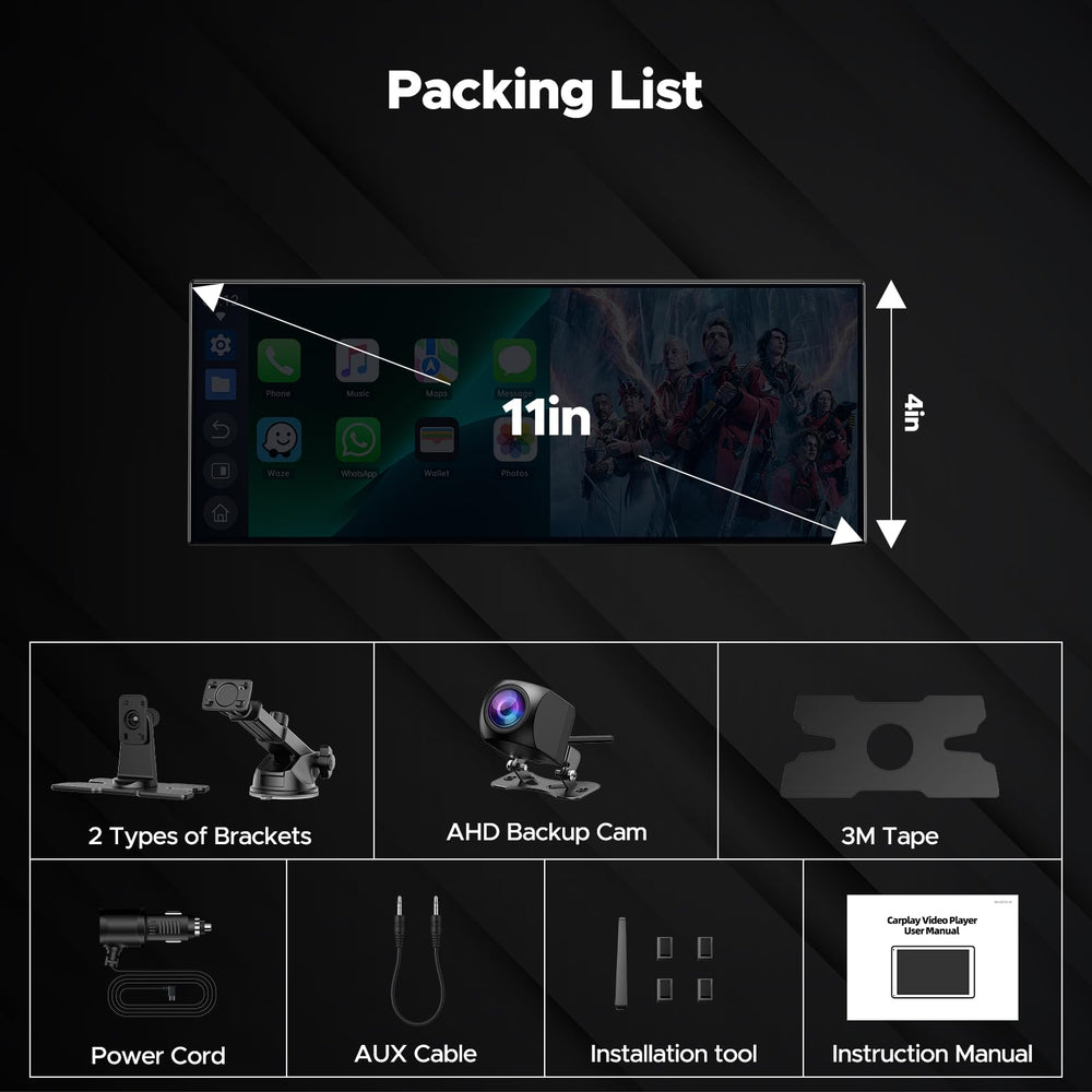 Volam four-way audio options for versatile sound in-car.