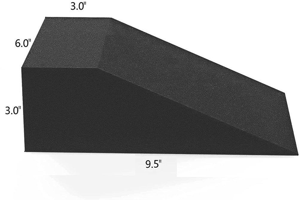 Volcano Cork Yoga Block used for heel-elevated squats with non-slip grip.
