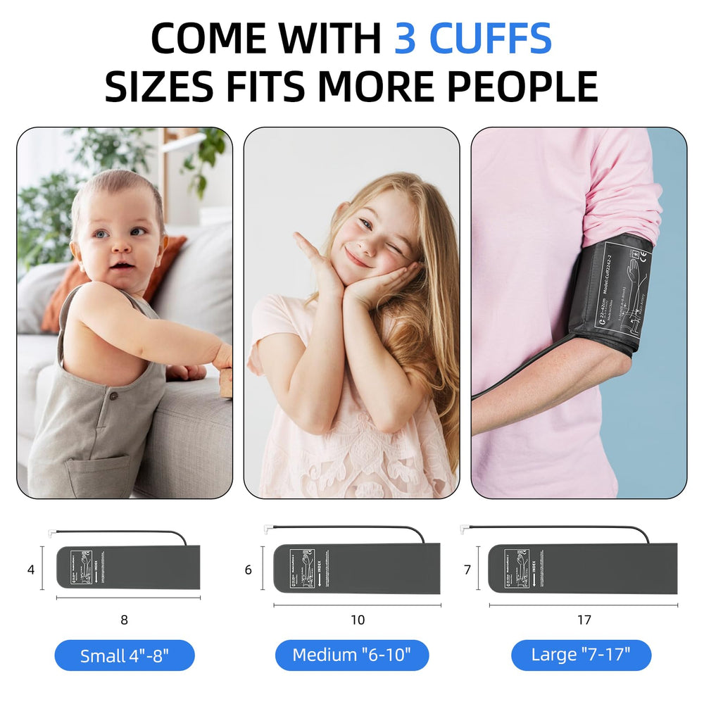 VOLUETH BP cuff medium 6-10in fits children and adults for family health