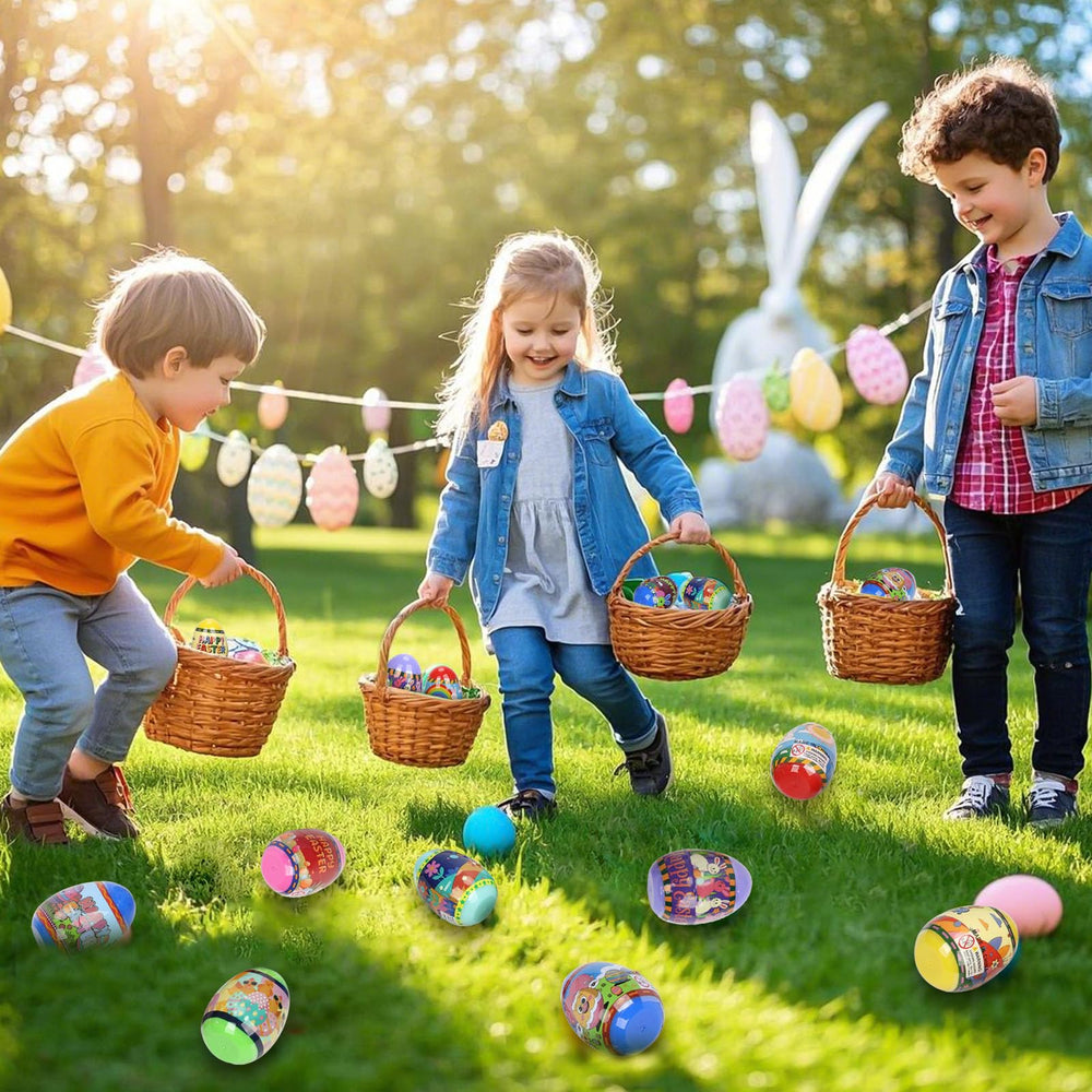 VOMAOK Easter eggs are perfect for baskets, classrooms, and party favors