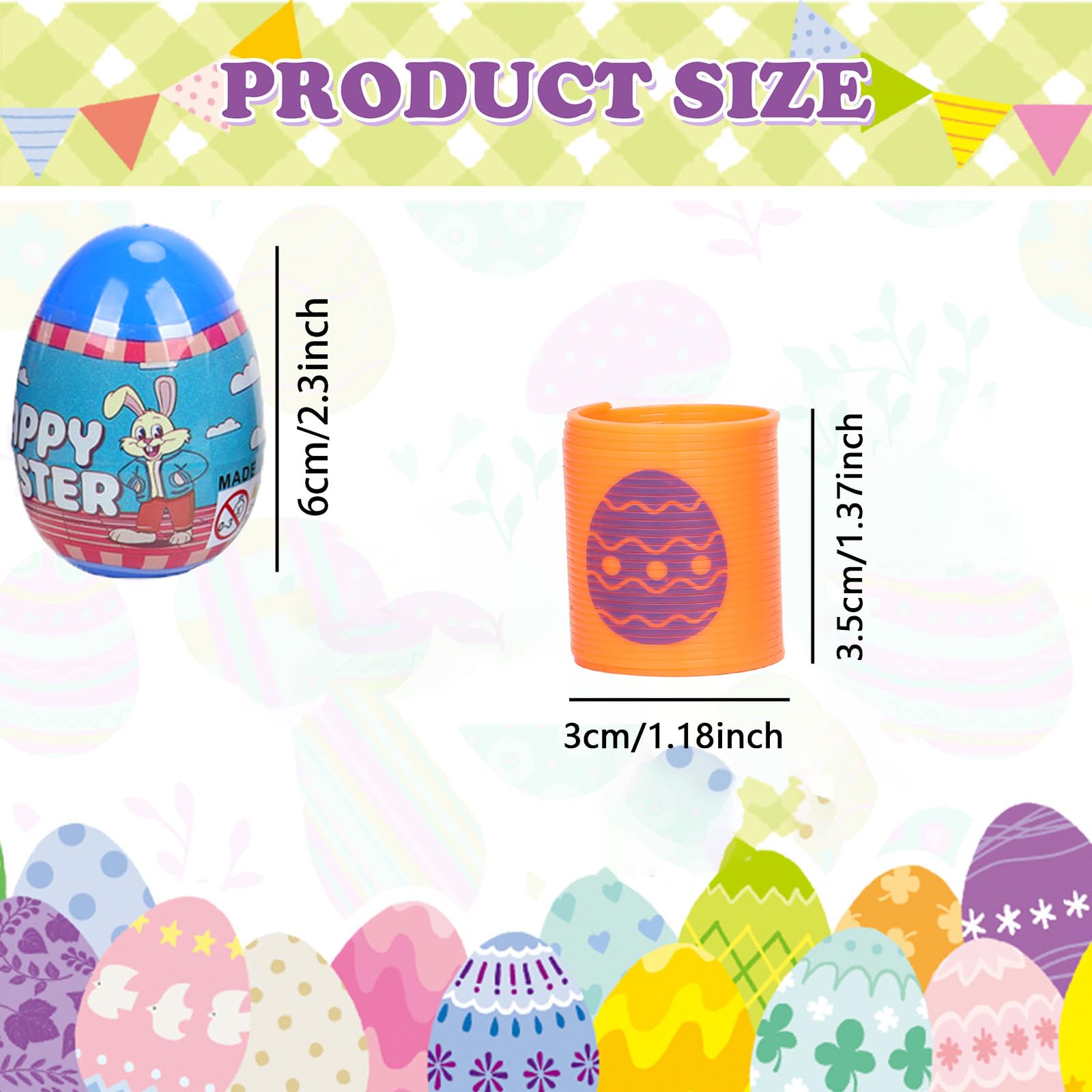 VOMAOK Easter eggs with bunny designs captivate kids during hunts.