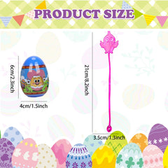 VOMAOK bright eggs help kids spot them during hunts and celebrations