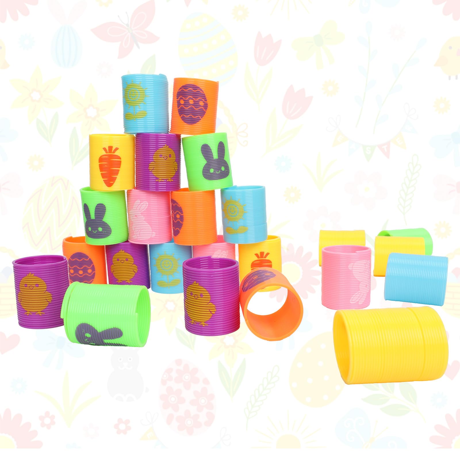VOMAOK rainbow spring toys add tactile fun to Easter.