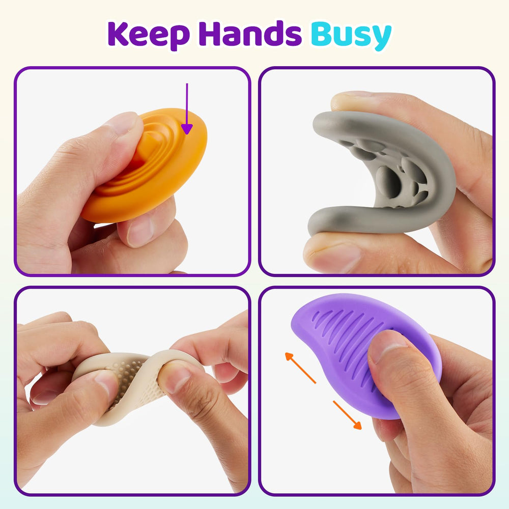 VoMii calming toys support focus through tactile interaction.