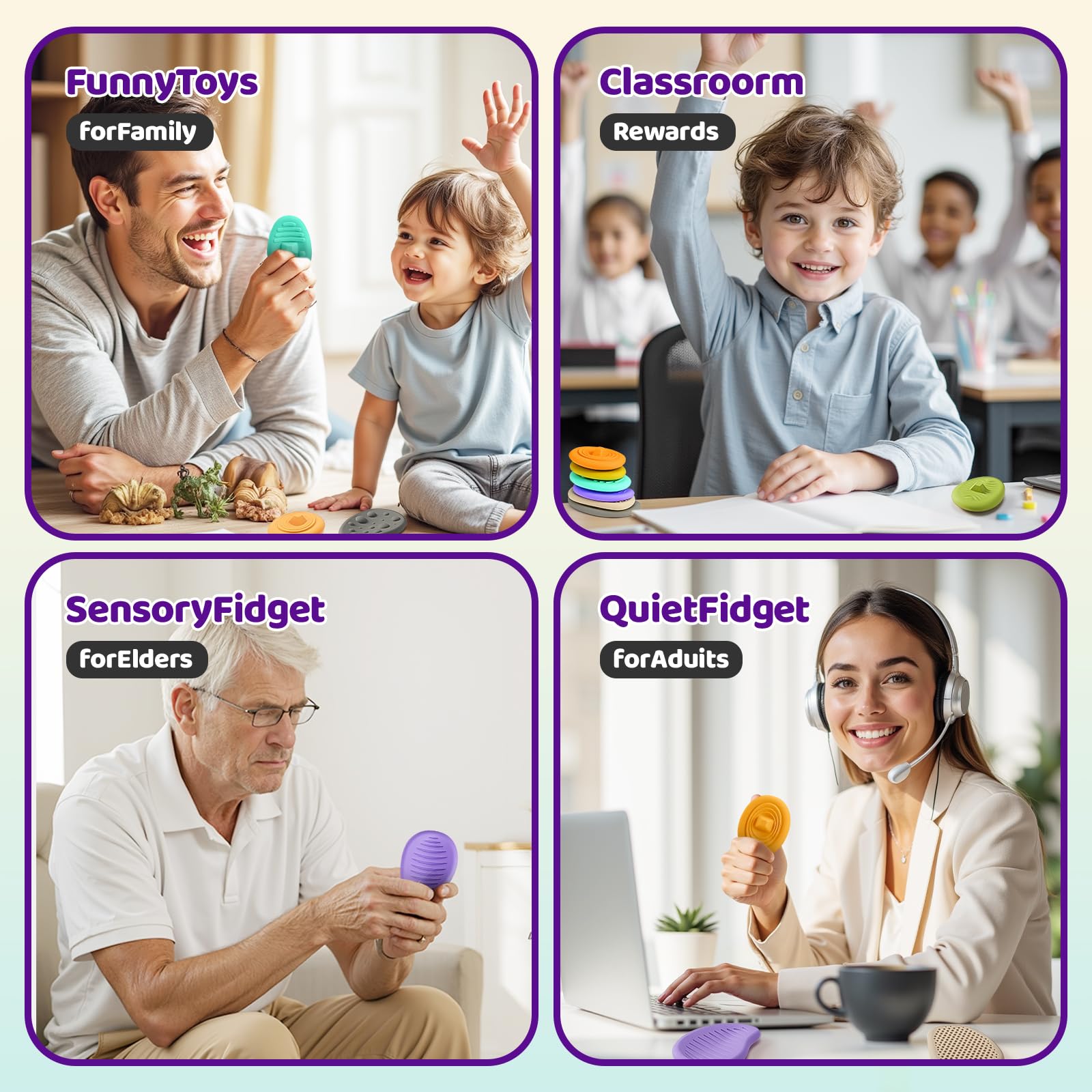 VoMii party favors offer fun and portable stress relief.