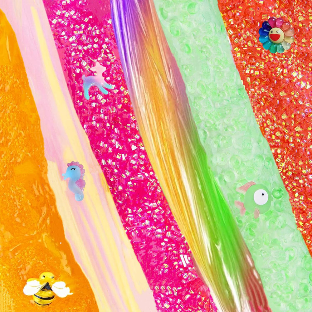 Vomkela honeycomb sponge slime delivers unique squeeze sensations for varied experiences