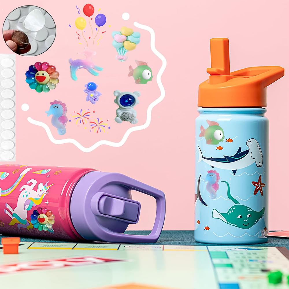 Vomkela resin accessories kit lets kids customize slime with tiny decorations