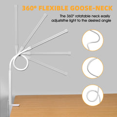 Voncerus gooseneck desk lamp offering flexible positioning for desk tasks