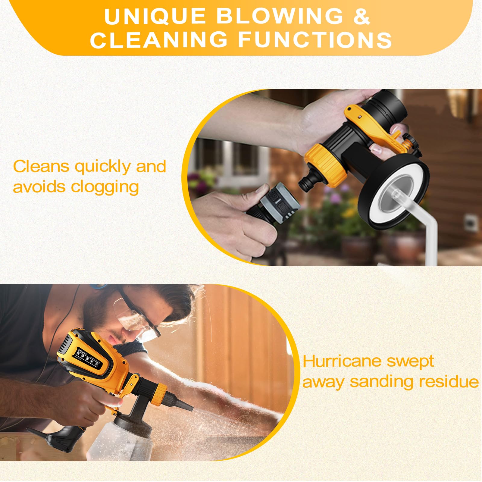 Vonforn adjustable flow control matches spray to each task