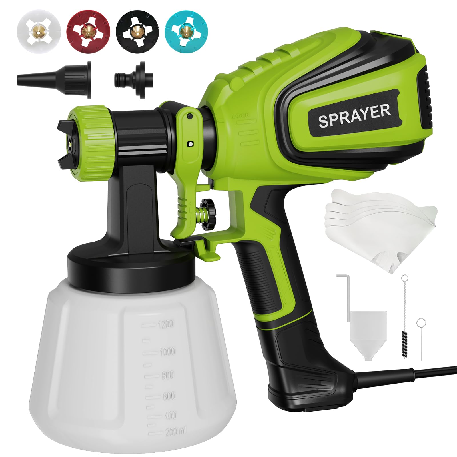 VONFORN Paint Sprayer 700W front view ideal for smooth, even coatings on furniture