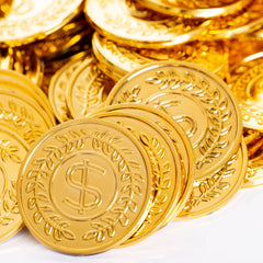 Vonokee coins bulk pack 120 for easy decorating across venues