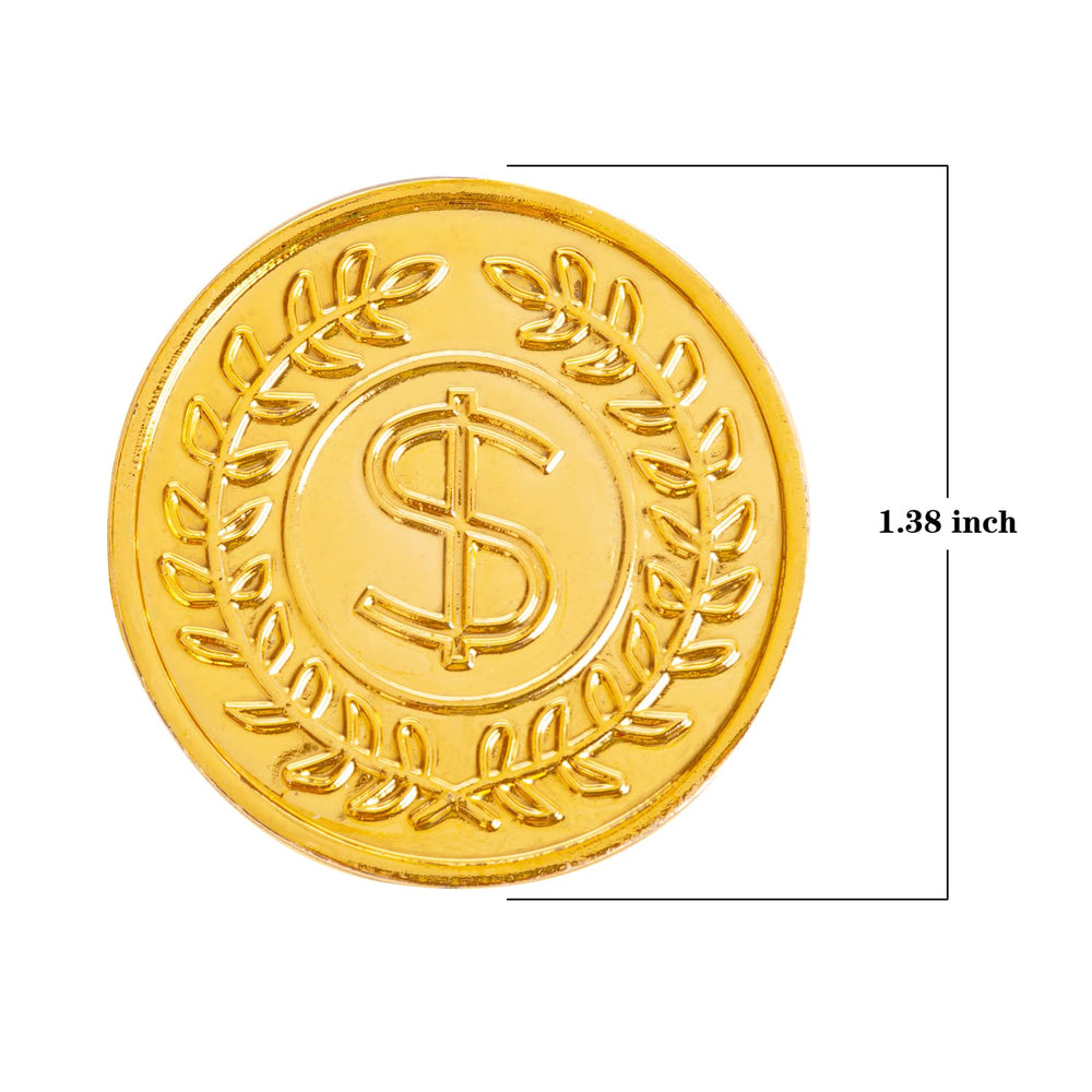 Vonokee coins ideal as reusable favors for festive prizes and games