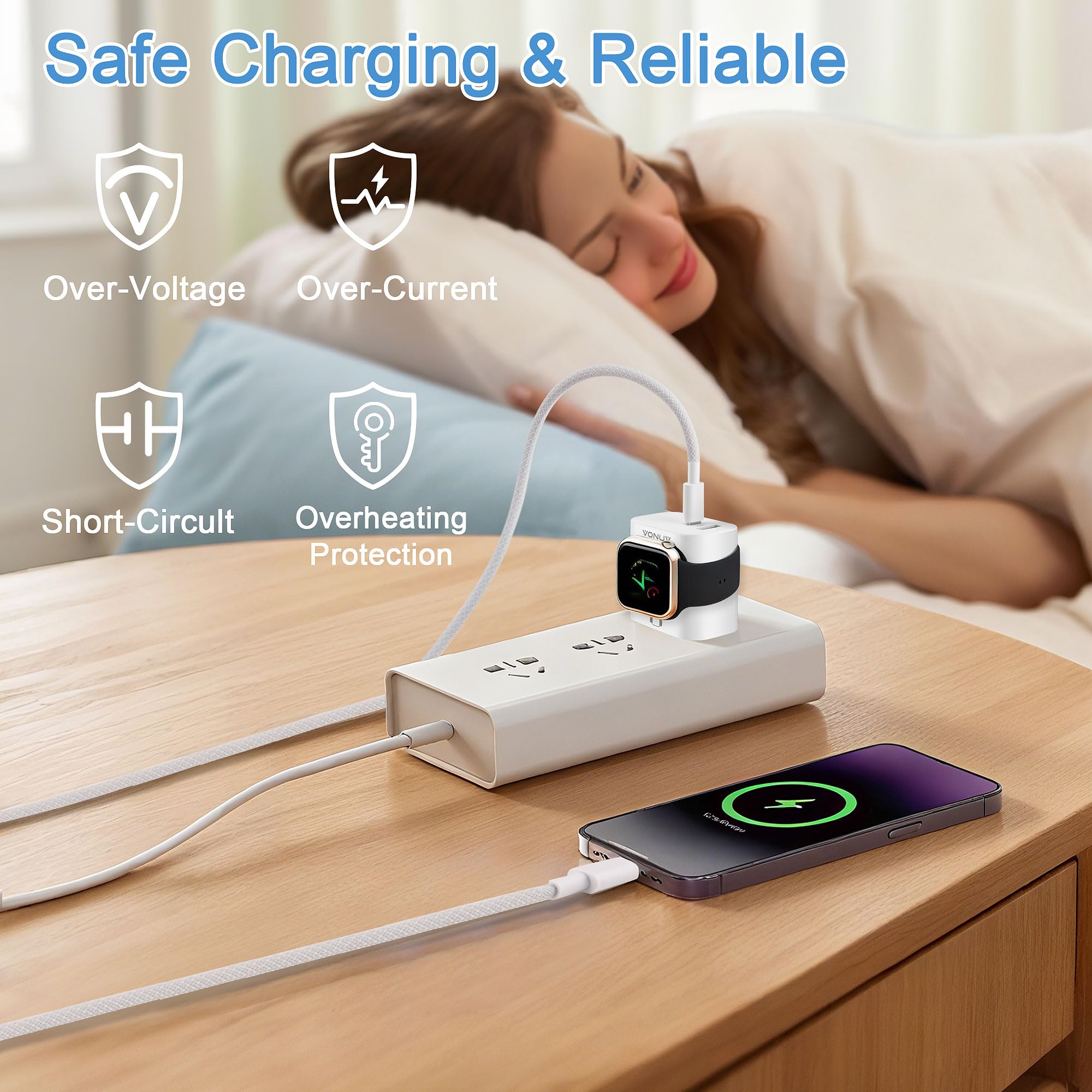VONUV safety certifications and protection features for safe charging