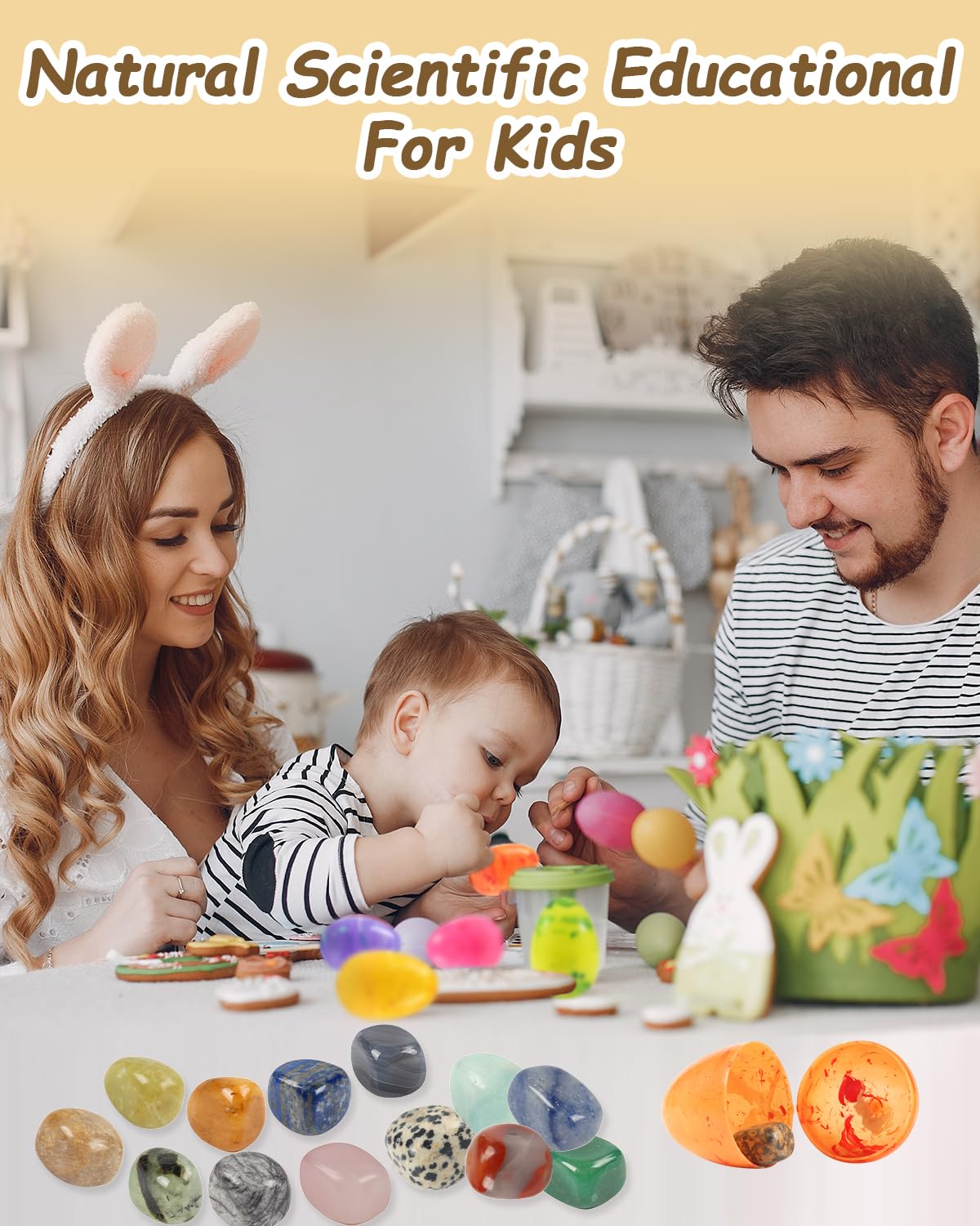 Voplintra Easter-hunt-play encourages outdoor exploration and shared discoveries.