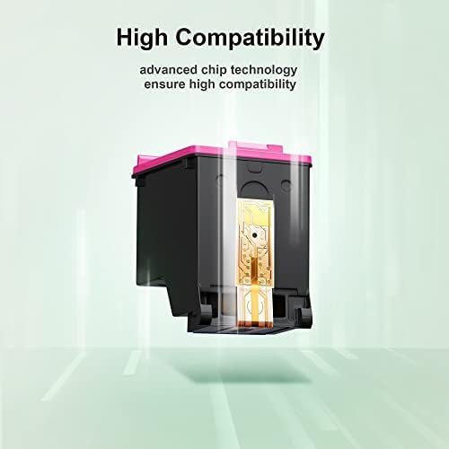 VOREDO 63XL ink cartridge delivers sharp, legible black text for everyday printing.