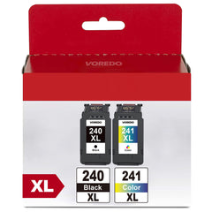 VOREDO PG-240XL black cartridge for sharp text and high yield