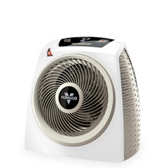Vornado AVH10 digital display showing precise temperature for comfort.