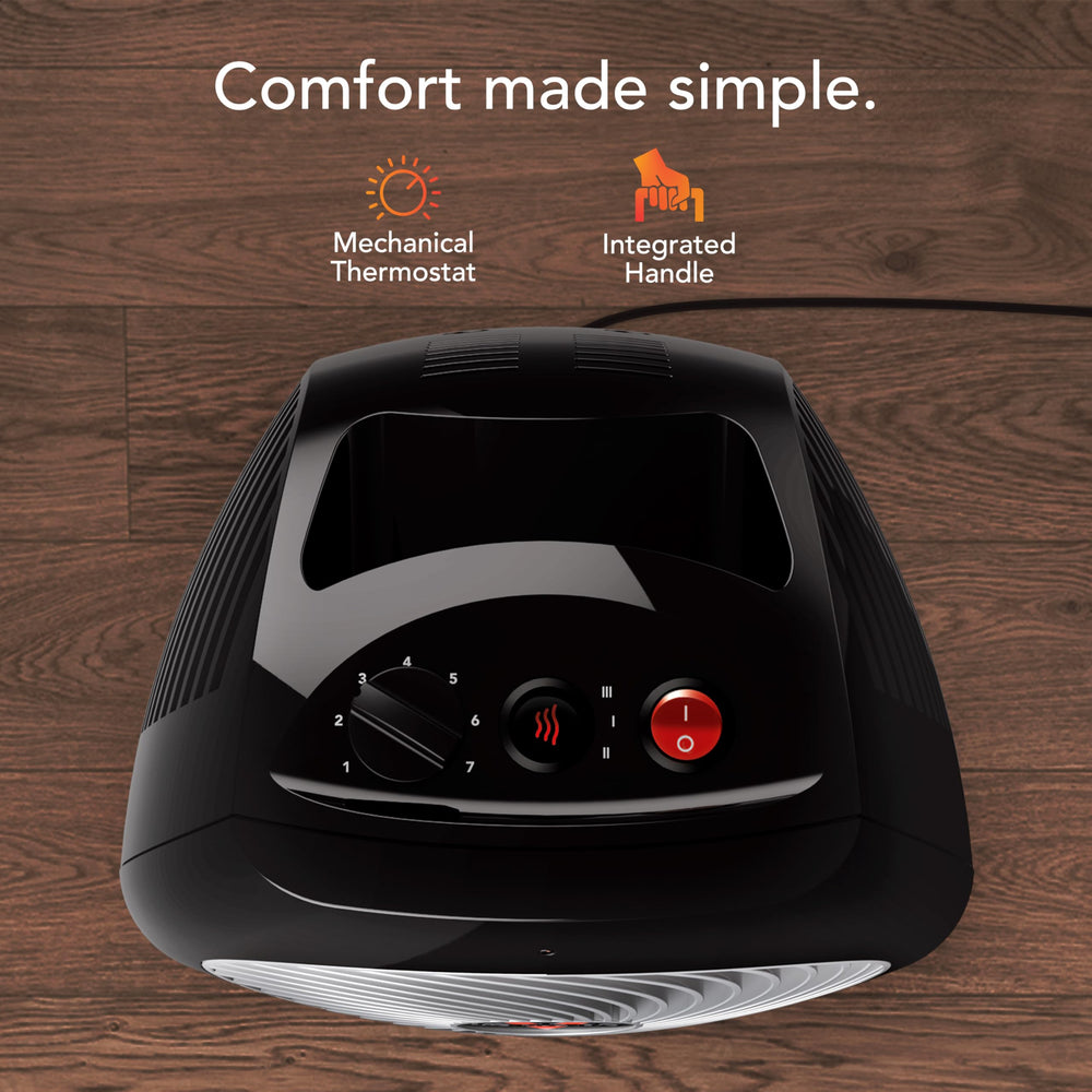 Vornado MVH-2025 tip-over protection for added room safety