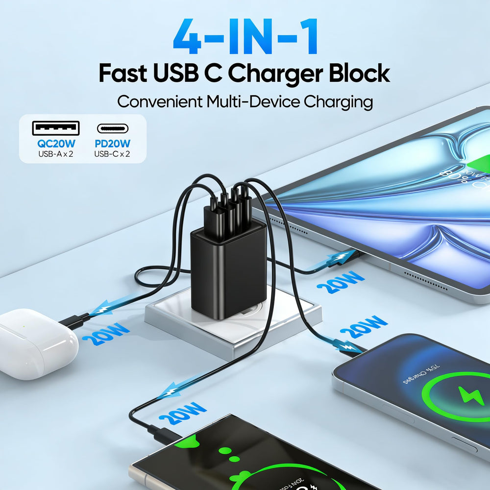 Vortella universal compatibility with most smartphones and tablets for convenient charging.