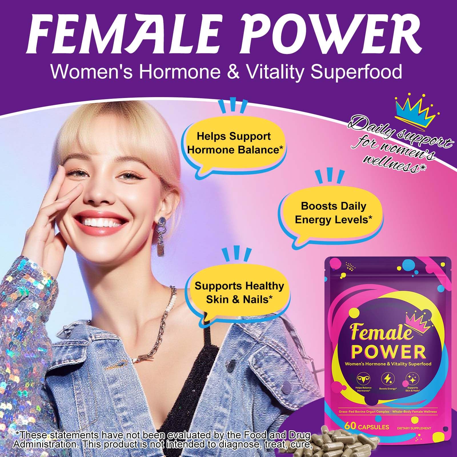 Vortexonix packaging highlights immune support and skin vitality benefits.