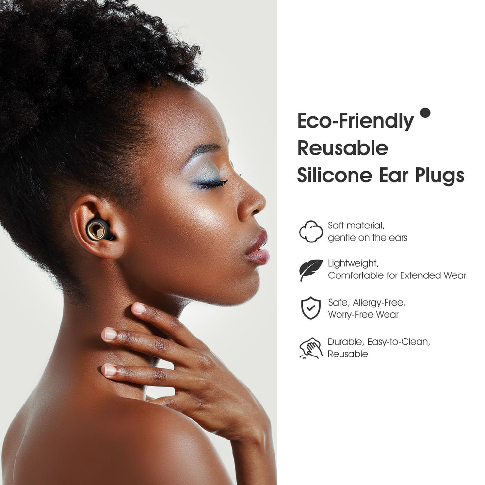 Vosaf ultra-soft silicone ear plugs feel gentle for long wear.